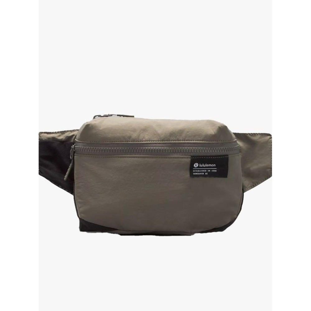 Lululemon Clean Lines Belt Bag Grey Sage 2L Waist Pack Adjustable Strap